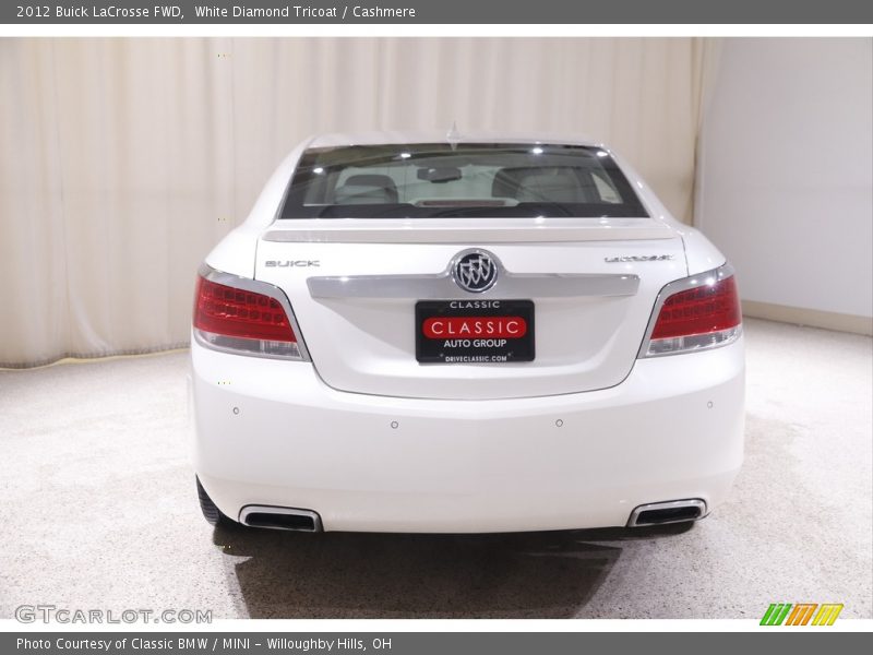 White Diamond Tricoat / Cashmere 2012 Buick LaCrosse FWD