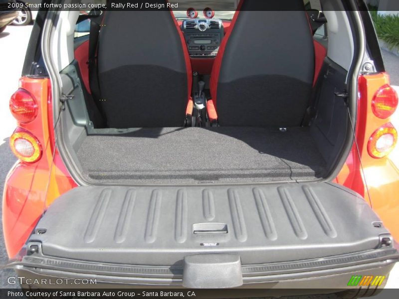 Rally Red / Design Red 2009 Smart fortwo passion coupe