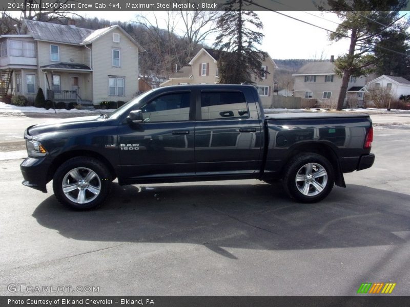 Maximum Steel Metallic / Black 2014 Ram 1500 Sport Crew Cab 4x4