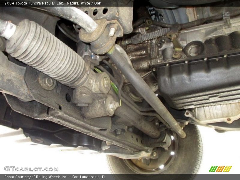 Undercarriage of 2004 Tundra Regular Cab