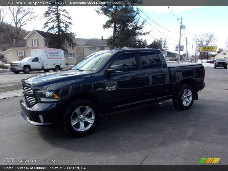 Maximum Steel Metallic / Black 2014 Ram 1500 Sport Crew Cab 4x4