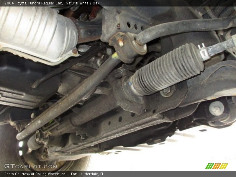Undercarriage of 2004 Tundra Regular Cab