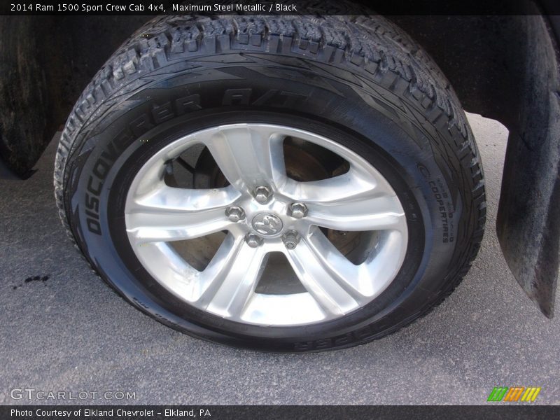 Maximum Steel Metallic / Black 2014 Ram 1500 Sport Crew Cab 4x4