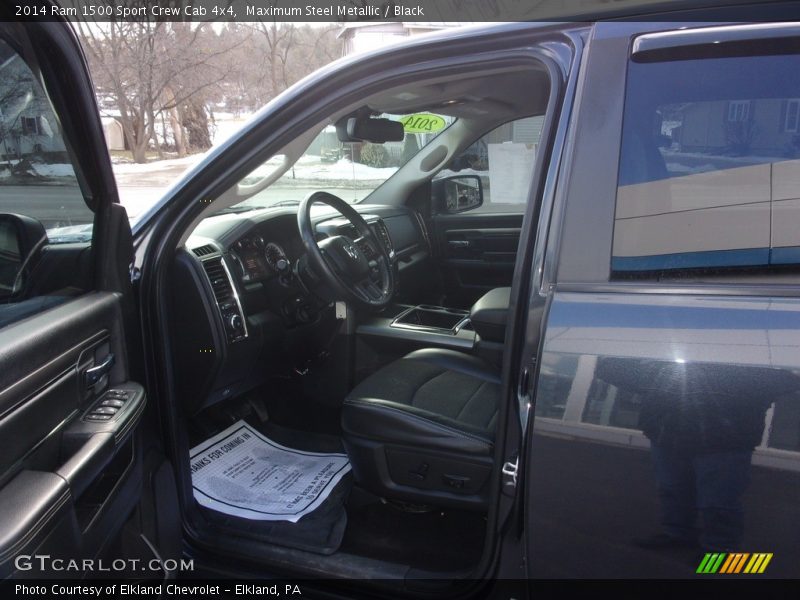 Maximum Steel Metallic / Black 2014 Ram 1500 Sport Crew Cab 4x4