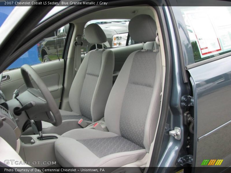 Blue Granite Metallic / Gray 2007 Chevrolet Cobalt LS Sedan
