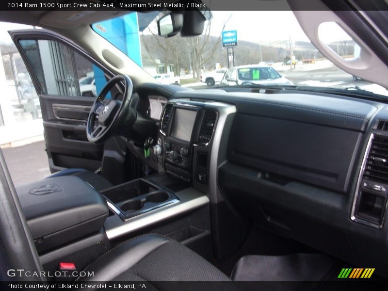 Maximum Steel Metallic / Black 2014 Ram 1500 Sport Crew Cab 4x4