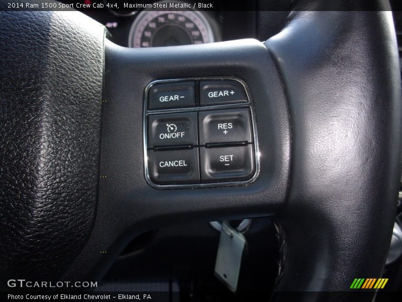 Maximum Steel Metallic / Black 2014 Ram 1500 Sport Crew Cab 4x4