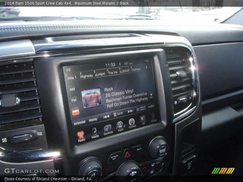 Maximum Steel Metallic / Black 2014 Ram 1500 Sport Crew Cab 4x4