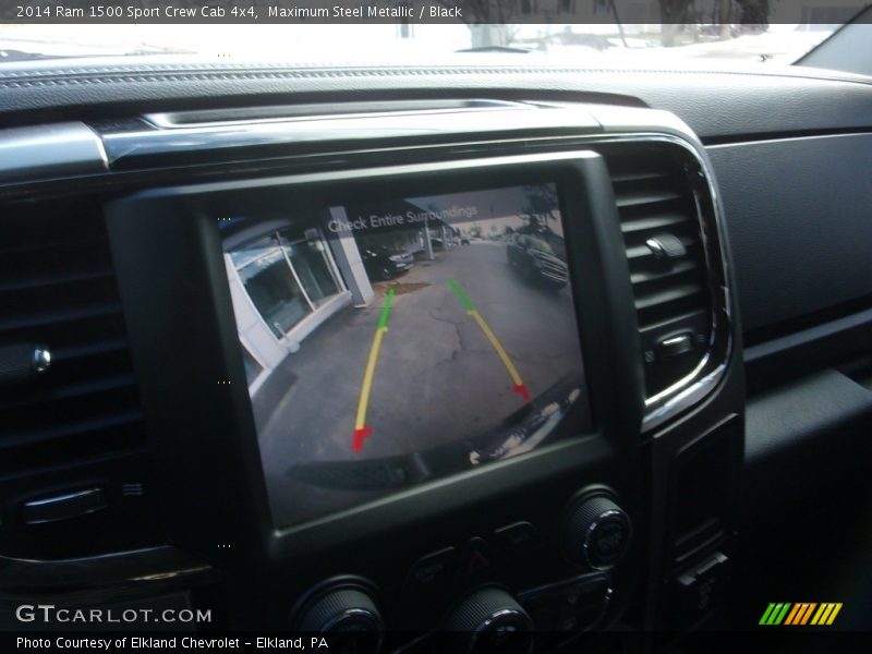 Maximum Steel Metallic / Black 2014 Ram 1500 Sport Crew Cab 4x4