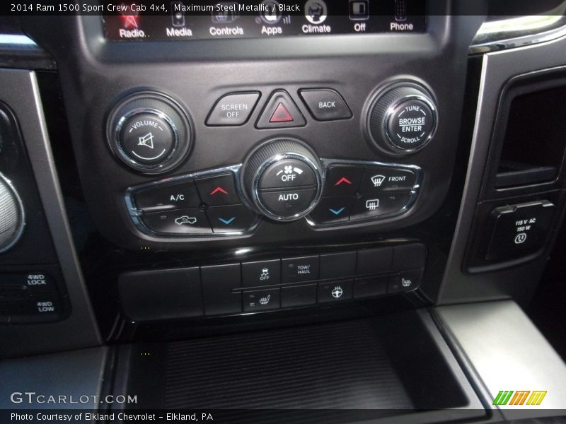 Maximum Steel Metallic / Black 2014 Ram 1500 Sport Crew Cab 4x4
