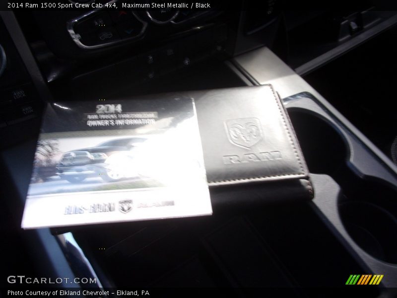 Maximum Steel Metallic / Black 2014 Ram 1500 Sport Crew Cab 4x4