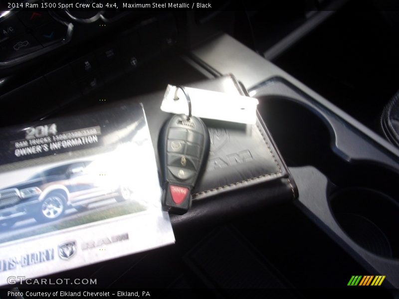 Maximum Steel Metallic / Black 2014 Ram 1500 Sport Crew Cab 4x4