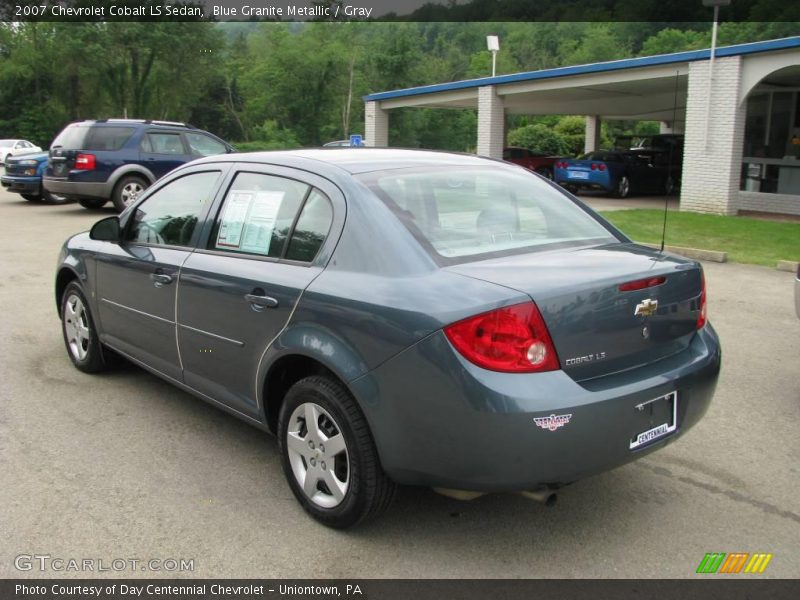 Blue Granite Metallic / Gray 2007 Chevrolet Cobalt LS Sedan