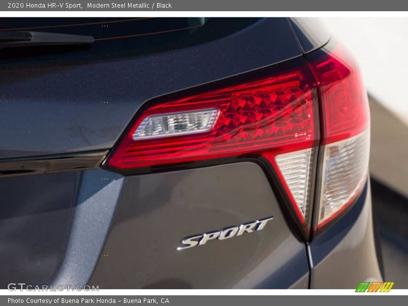 Modern Steel Metallic / Black 2020 Honda HR-V Sport