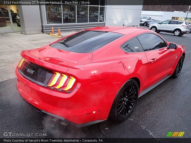 Race Red / Ebony 2019 Ford Mustang GT Premium Fastback