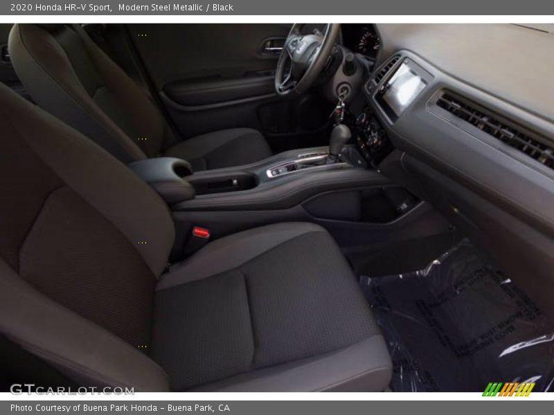 Modern Steel Metallic / Black 2020 Honda HR-V Sport