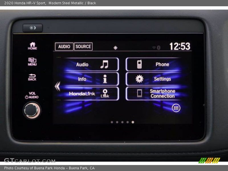 Modern Steel Metallic / Black 2020 Honda HR-V Sport