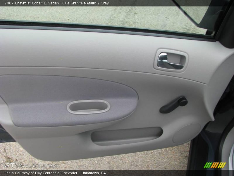 Blue Granite Metallic / Gray 2007 Chevrolet Cobalt LS Sedan