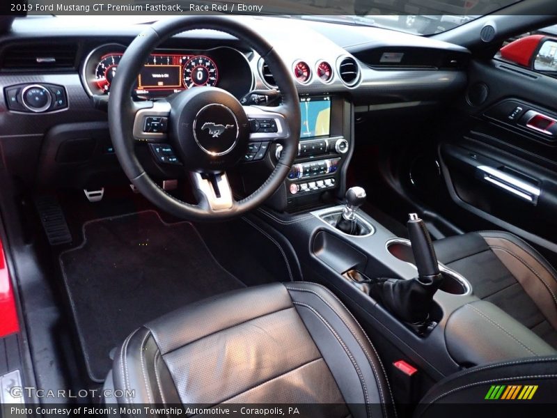 Race Red / Ebony 2019 Ford Mustang GT Premium Fastback