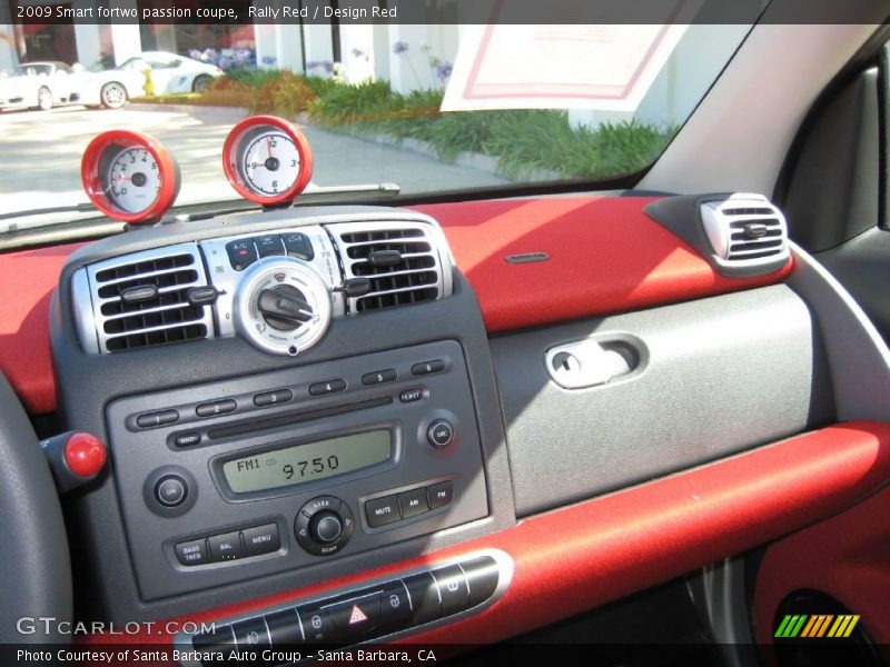 Rally Red / Design Red 2009 Smart fortwo passion coupe