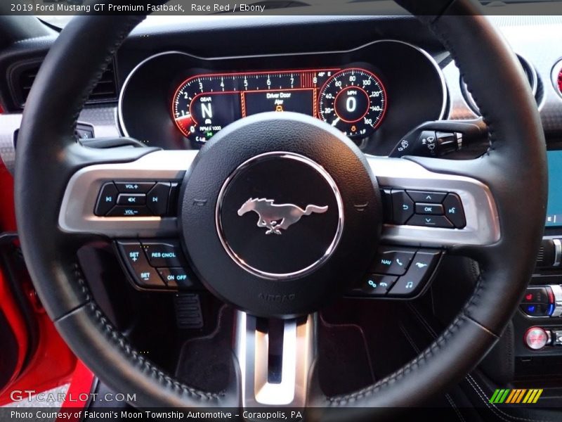 Race Red / Ebony 2019 Ford Mustang GT Premium Fastback