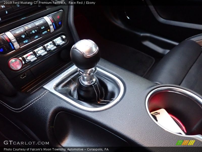 Race Red / Ebony 2019 Ford Mustang GT Premium Fastback