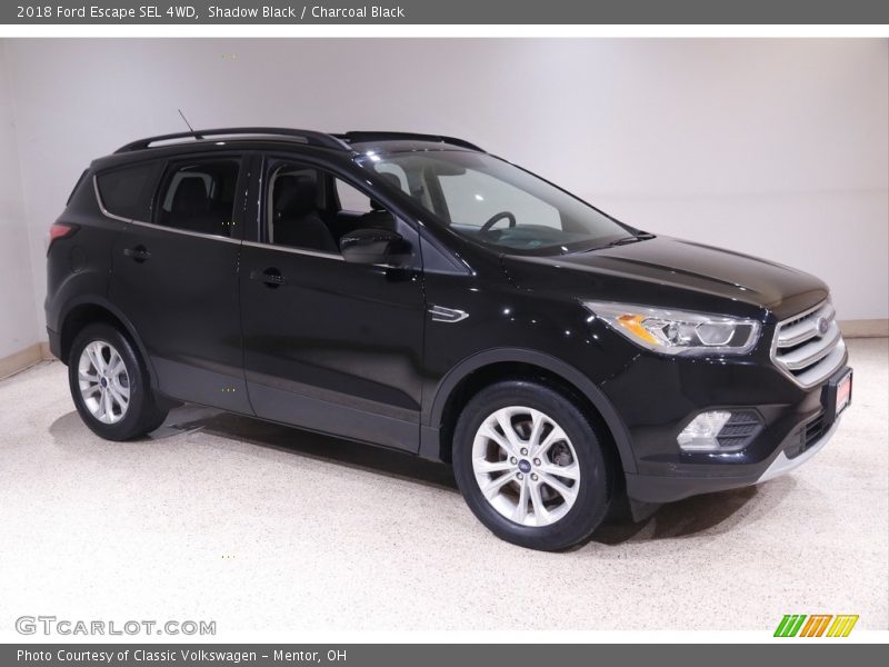 Shadow Black / Charcoal Black 2018 Ford Escape SEL 4WD