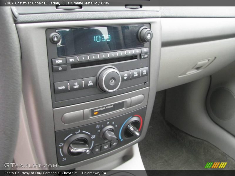 Blue Granite Metallic / Gray 2007 Chevrolet Cobalt LS Sedan