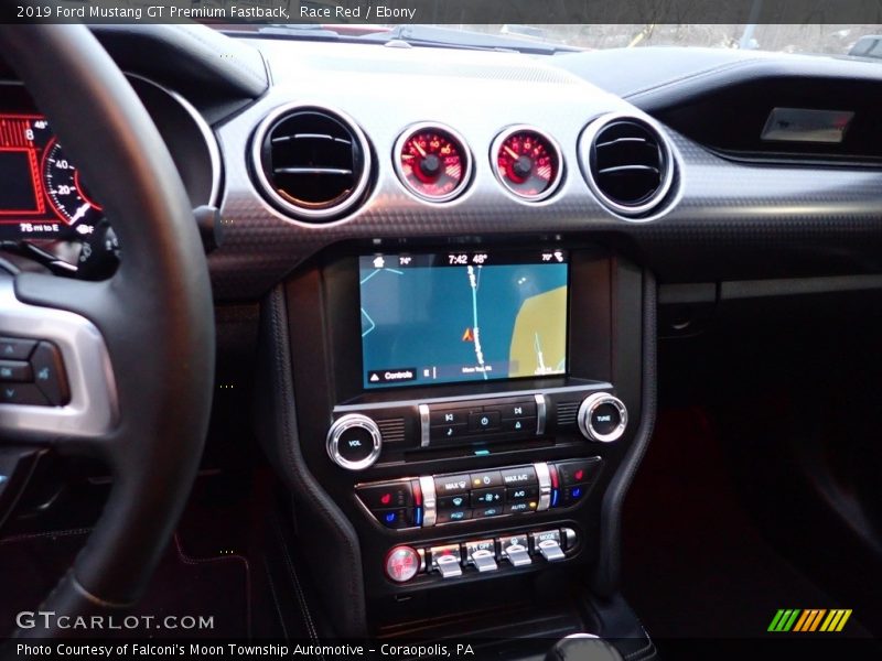 Race Red / Ebony 2019 Ford Mustang GT Premium Fastback