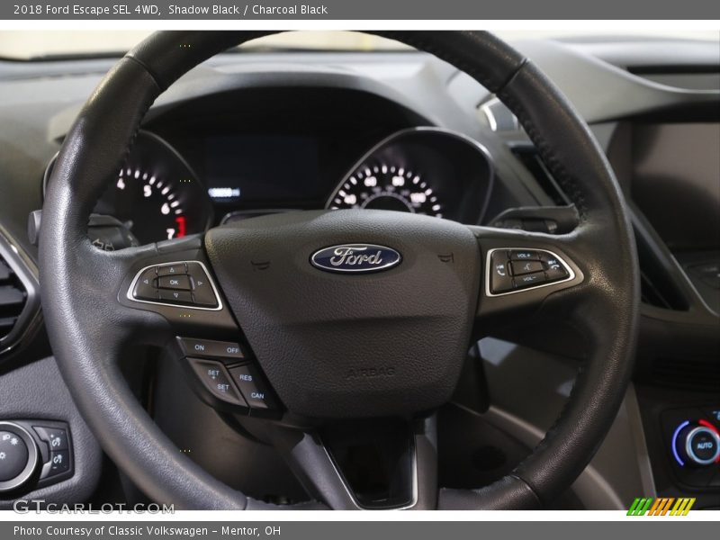 Shadow Black / Charcoal Black 2018 Ford Escape SEL 4WD