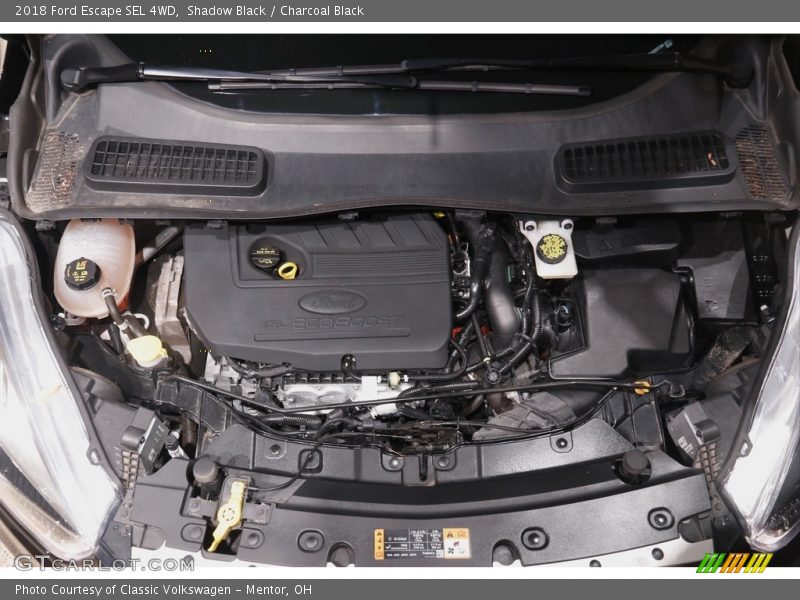 Shadow Black / Charcoal Black 2018 Ford Escape SEL 4WD