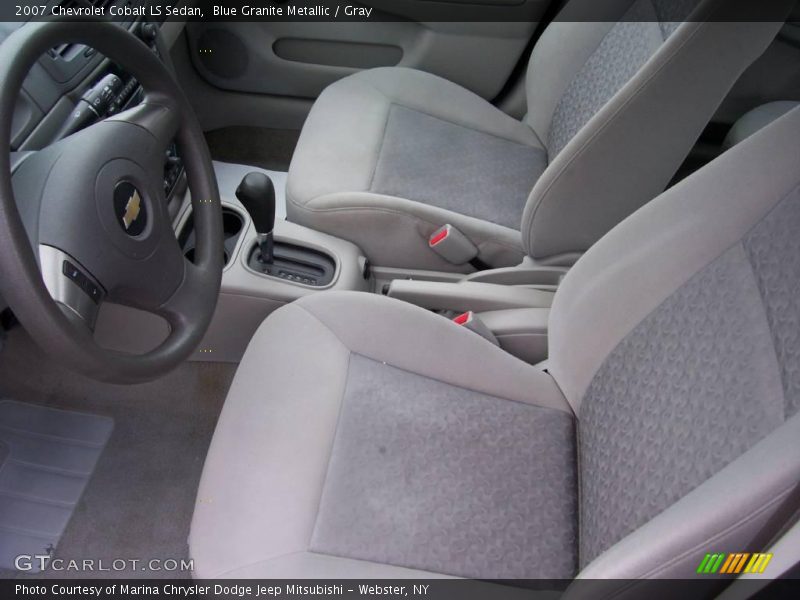 Blue Granite Metallic / Gray 2007 Chevrolet Cobalt LS Sedan