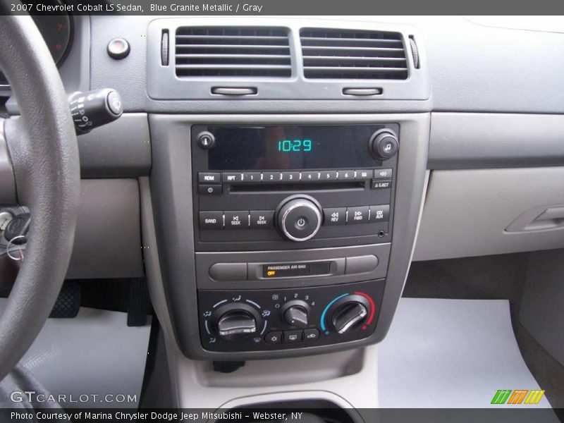 Blue Granite Metallic / Gray 2007 Chevrolet Cobalt LS Sedan