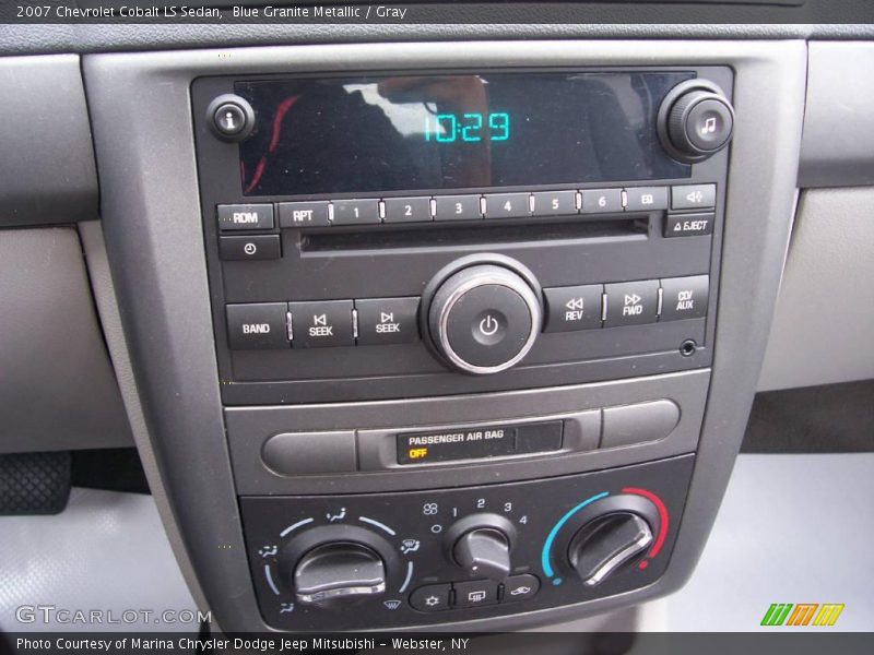 Blue Granite Metallic / Gray 2007 Chevrolet Cobalt LS Sedan