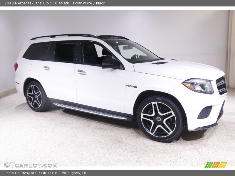 Polar White / Black 2018 Mercedes-Benz GLS 550 4Matic