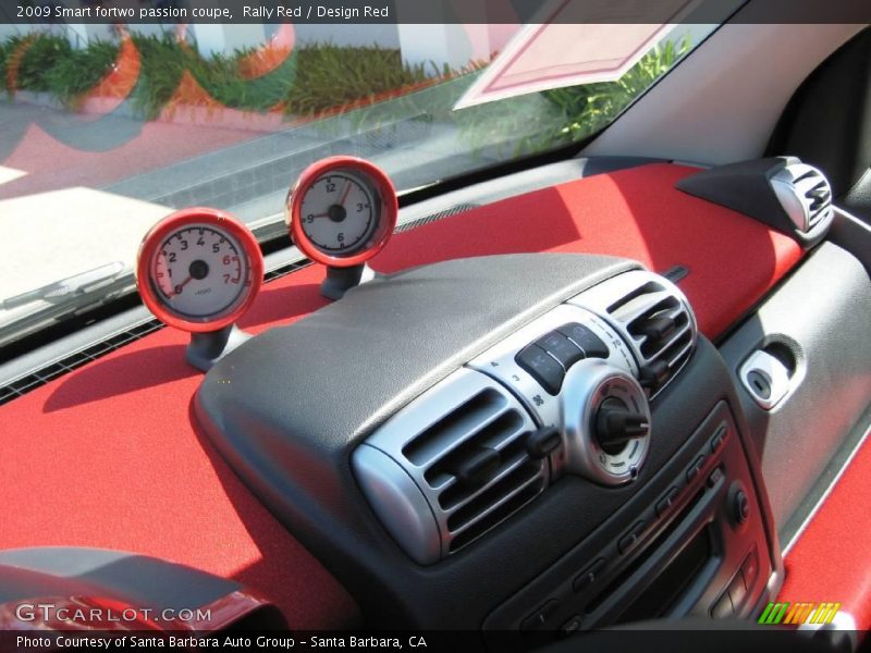 Rally Red / Design Red 2009 Smart fortwo passion coupe