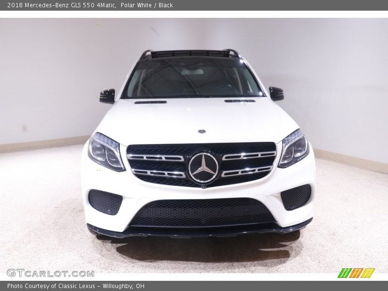 Polar White / Black 2018 Mercedes-Benz GLS 550 4Matic