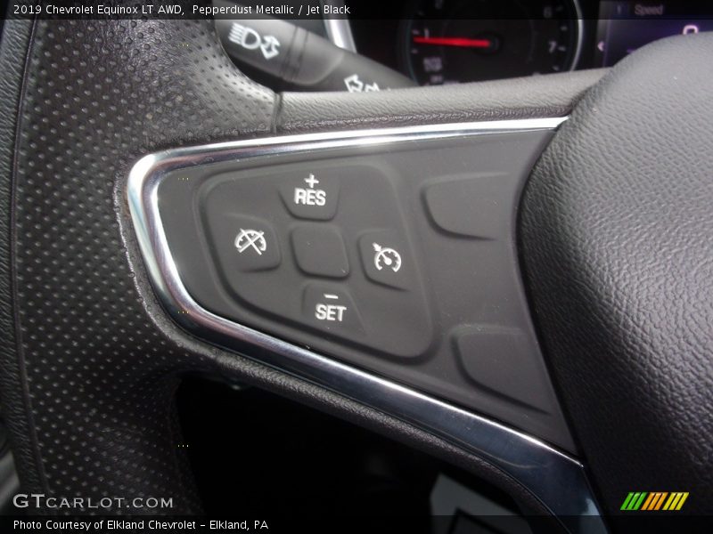 Pepperdust Metallic / Jet Black 2019 Chevrolet Equinox LT AWD