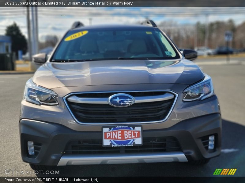 Brilliant Bronze Metallic / Warm Ivory 2021 Subaru Outback Limited XT