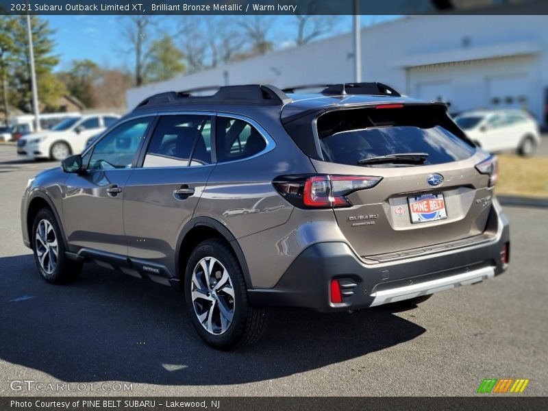 Brilliant Bronze Metallic / Warm Ivory 2021 Subaru Outback Limited XT