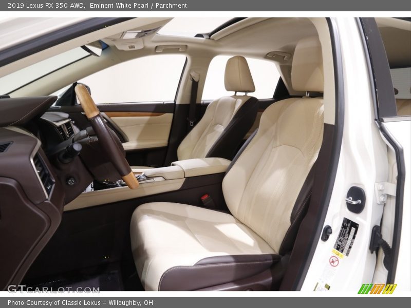 Eminent White Pearl / Parchment 2019 Lexus RX 350 AWD