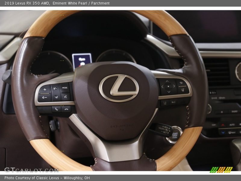 Eminent White Pearl / Parchment 2019 Lexus RX 350 AWD