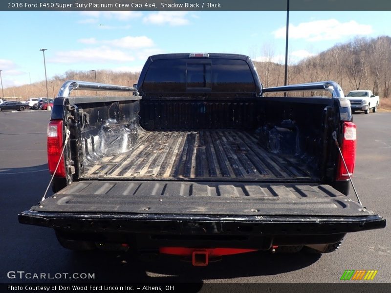 Shadow Black / Black 2016 Ford F450 Super Duty Platinum Crew Cab 4x4