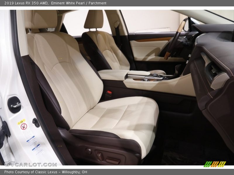 Eminent White Pearl / Parchment 2019 Lexus RX 350 AWD