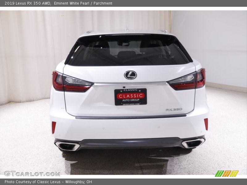 Eminent White Pearl / Parchment 2019 Lexus RX 350 AWD
