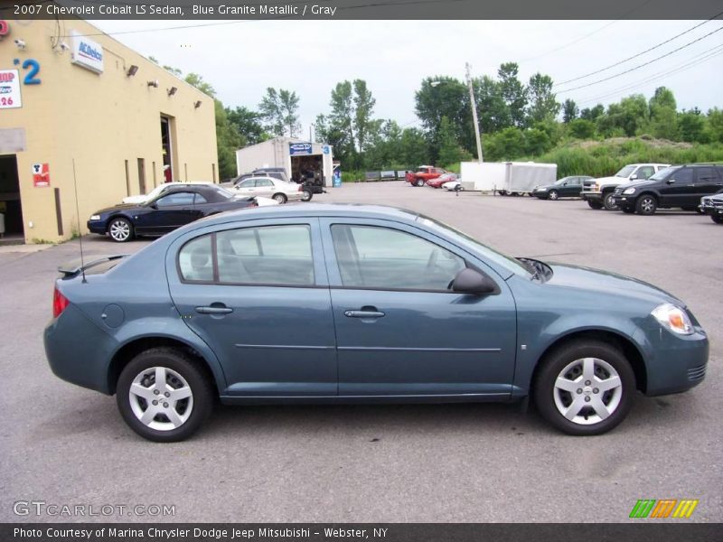 Blue Granite Metallic / Gray 2007 Chevrolet Cobalt LS Sedan