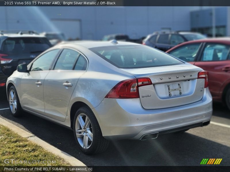  2015 S60 T5 Premier AWD Bright Silver Metallic