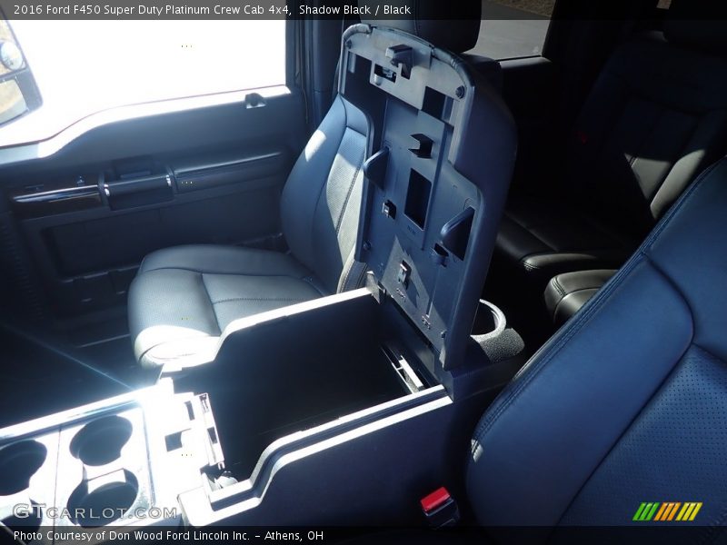 Shadow Black / Black 2016 Ford F450 Super Duty Platinum Crew Cab 4x4
