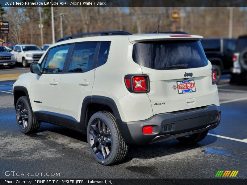 Alpine White / Black 2021 Jeep Renegade Latitude 4x4
