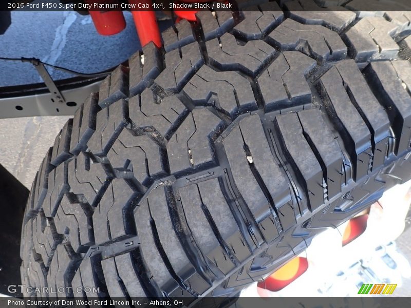 Shadow Black / Black 2016 Ford F450 Super Duty Platinum Crew Cab 4x4